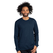 Next Level Unisex Midnight Navy CVC Long Sleeve Tee