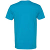 Next Level Men's Turquoise Premium CVC V-Neck Tee