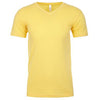 Next Level Men's Banana Cream Premium Fitted Sueded V-Neck Tee