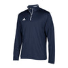adidas Men's Collegiate Navy/White Team Iconic Knit Long Sleeve Quarter Zip