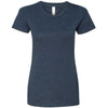 Next Level Women's Midnight Navy CVC Crew Tee