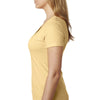 Next Level Women's Banana Cream CVC Deep V Tee