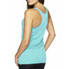 Next Level Women's Tahiti Blue Triblend Racerback Tank