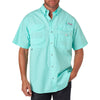 Columbia Men's Gulf Stream Green Bonehead S/S Shirt