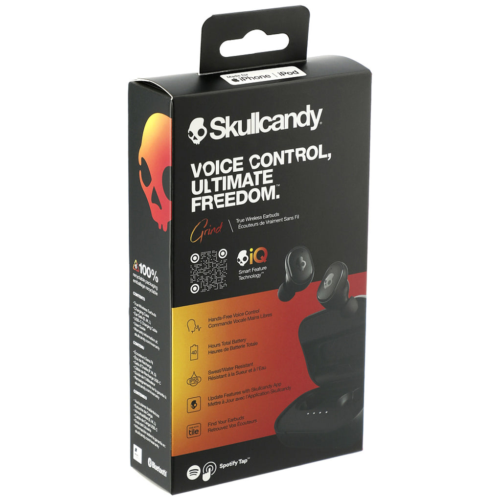 Skullcandy Black Grind True Wireless Earbuds
