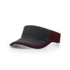 Richardson Maroon Contrast Stitching with Charcoal Front Visor