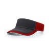 Richardson Red Contrast Stitching with Charcoal Front Visor