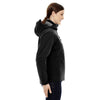 North End Women's Black Glacier Insulated Jacket with Detachable Hood