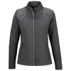 North End Women's Carbon Heather Gravity Performance Fleece Jacket