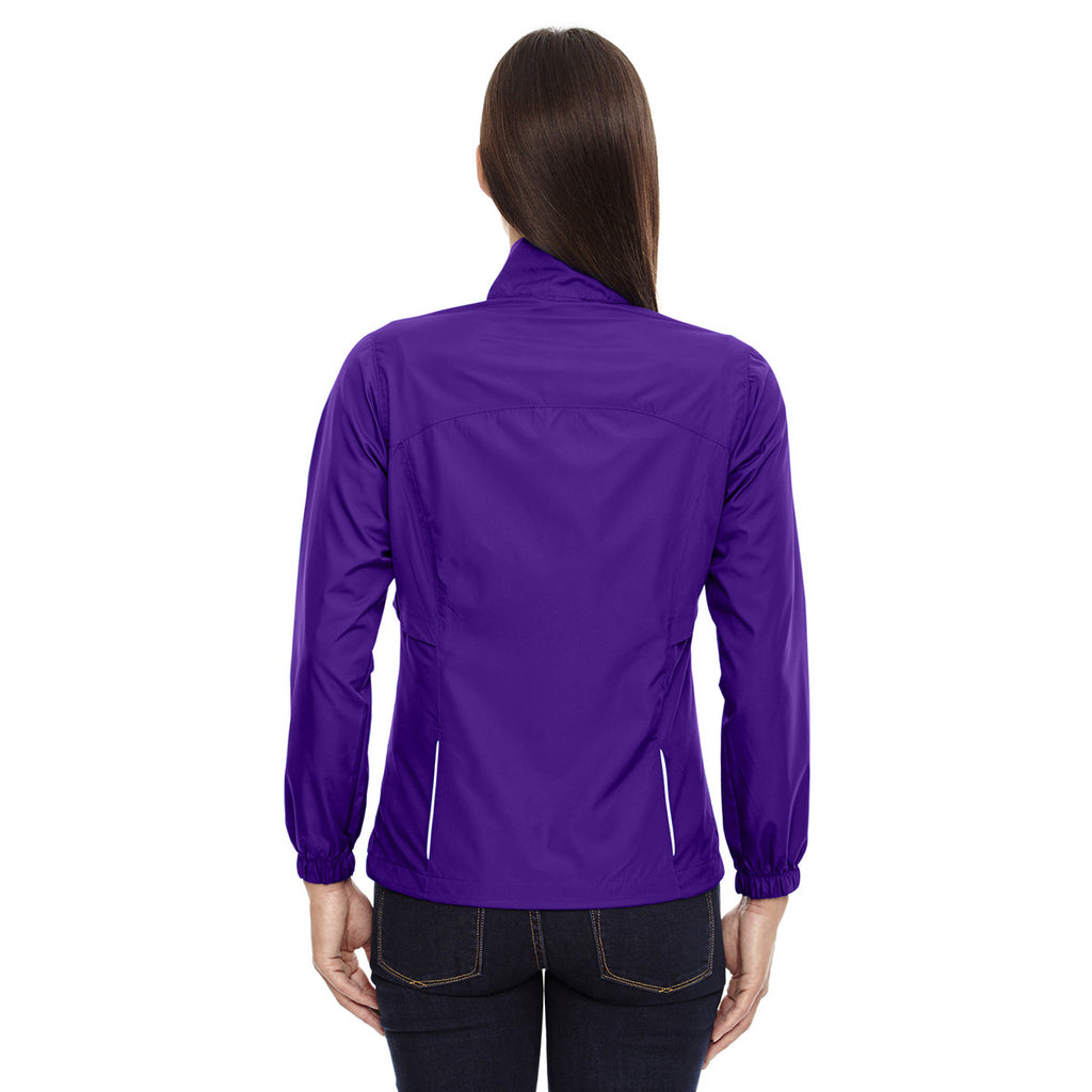 Core 365 Women's Campus Purple Motivate Unlined Lightweight Jacket