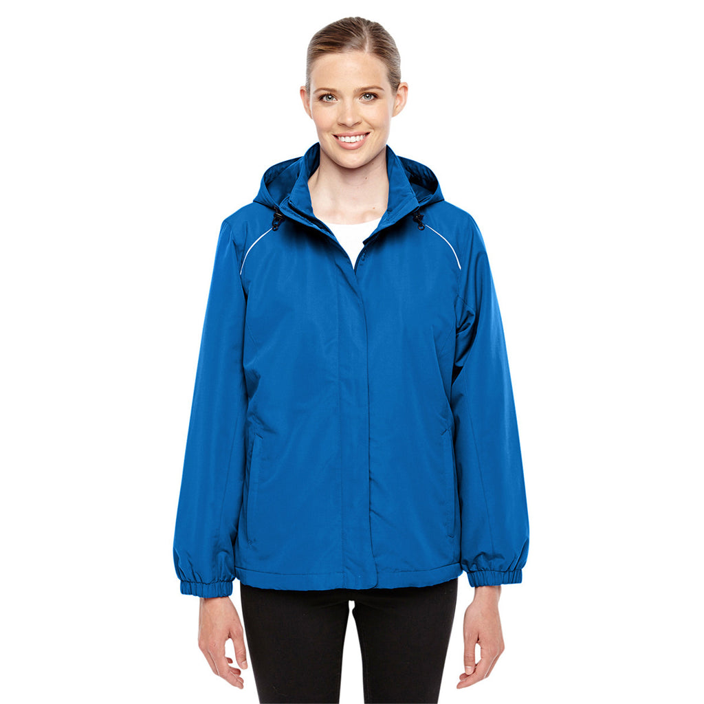 Core 365 Women's True Royal Profile Fleece-Lined All-Season Jacket