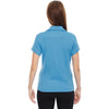 North End Women's Electric Blue Performance Polo with Back Pocket