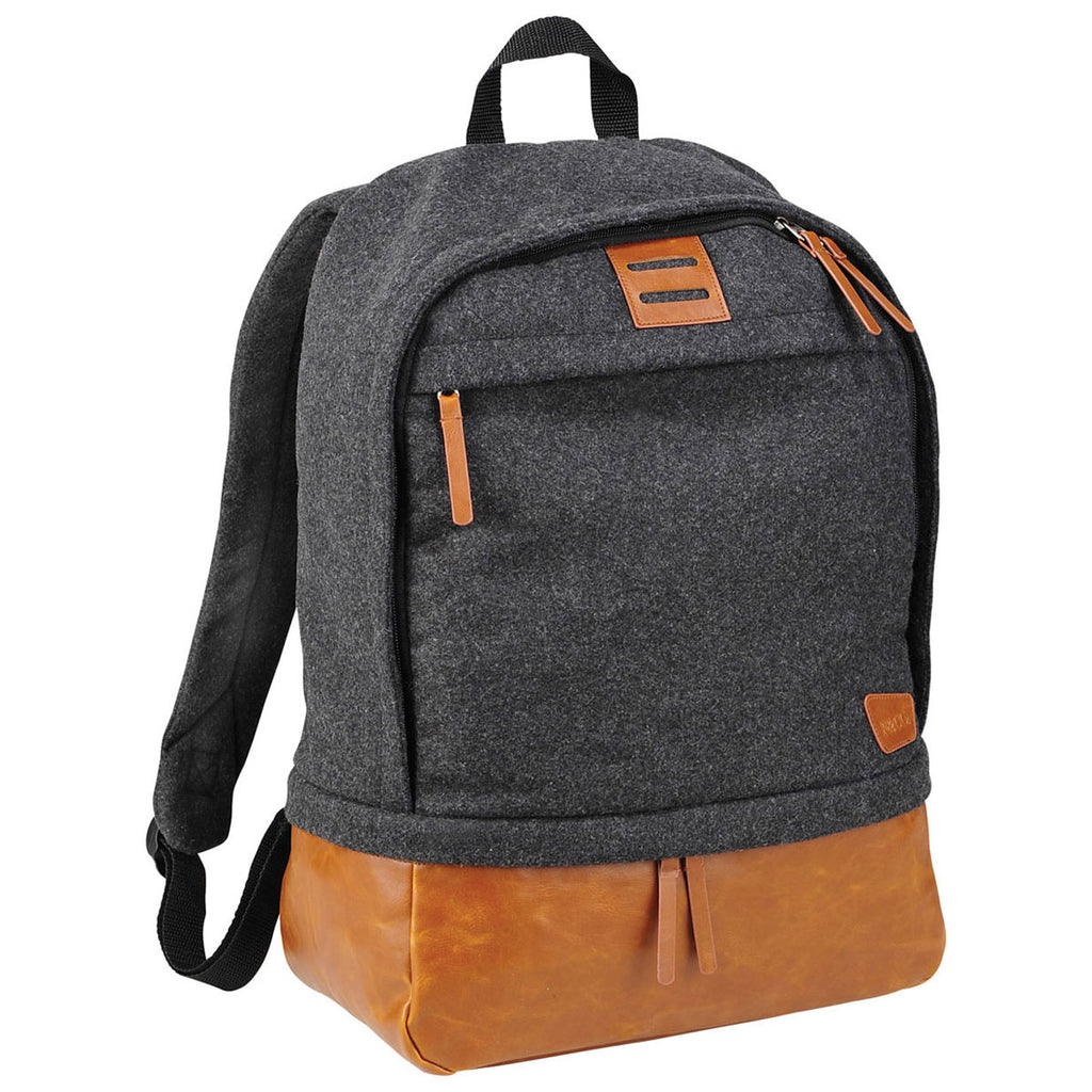 Field & Co. Charcoal Campster Wool 15" Computer Backpack