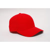 Pacific Headwear Red True Fitted Wool Cap