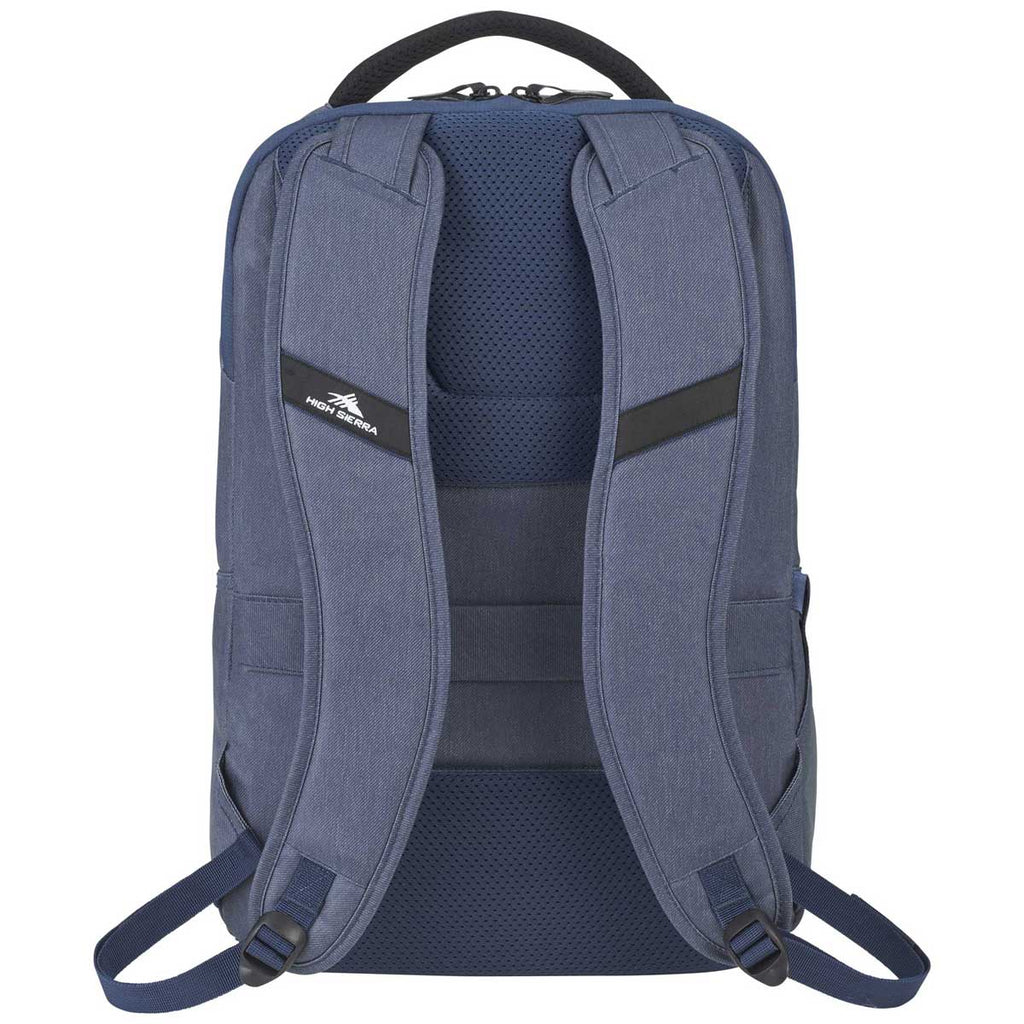 High Sierra Navy Slim 15" Computer Backpack