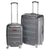 High Sierra Grey 2 Piece Hardside Luggage Set