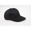 Pacific Headwear Black Velcro Adjustable Coolport Mesh Cap