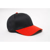 Pacific Headwear Black/OrangeVelcro Adjustable Coolport Mesh Cap