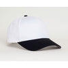 Pacific Headwear White/Black Velcro Adjustable Coolport Mesh Cap