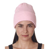 UltraClub Unisex Pink Knit Beanie with Cuff