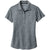Nike Women's Cool Grey/Anthracite Dri-FIT Crosshatch Polo