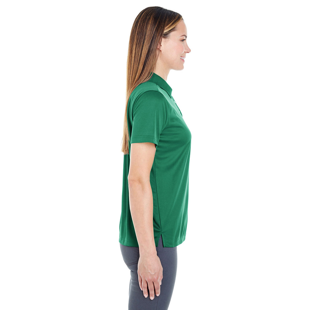 UltraClub Women's Forest Green Cool & Dry Sport Polo