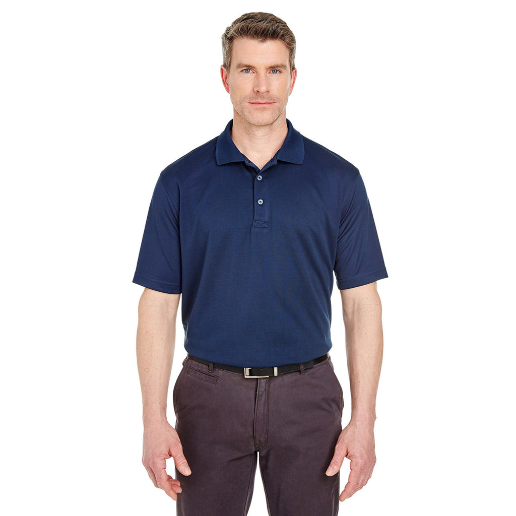 UltraClub Men's Navy Cool & Dry Sport Polo