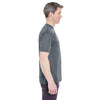 UltraClub Men's Charcoal Cool & Dry Sport Performance Interlock T-Shirt