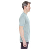 UltraClub Men's Grey Cool & Dry Sport Performance Interlock T-Shirt