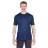 UltraClub Men's Navy Cool & Dry Sport Performance Interlock T-Shirt