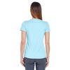 UltraClub Women's Ice Blue Cool & Dry Sport Performance Interlock T-Shirt