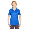 UltraClub Women's Royal Cool & Dry Sport Performance Interlock Polo