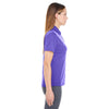 UltraClub Women's Purple Cool & Dry Stain-Release Performance Polo