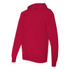 J. America Men's Red Cloud Fleece Hooded Pullover Sweatshirt