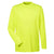 UltraClub Men's Bright Yellow Cool & Dry Performance Long-Sleeve Top