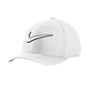 Nike White/Anthracite Swoosh Front Cap