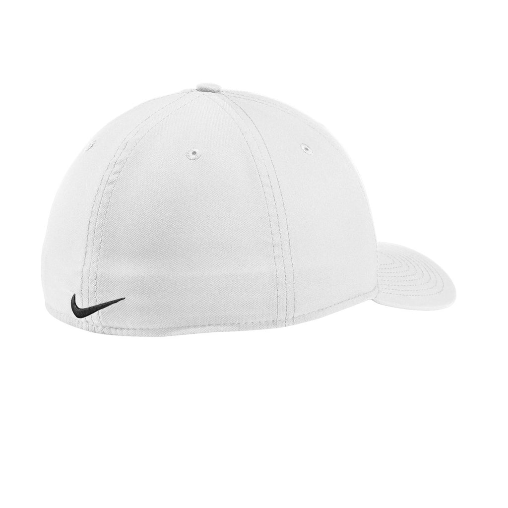 Nike White/Anthracite Swoosh Front Cap