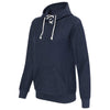 J. America Women's Navy Shore French Terry Lace Scuba Hoodie