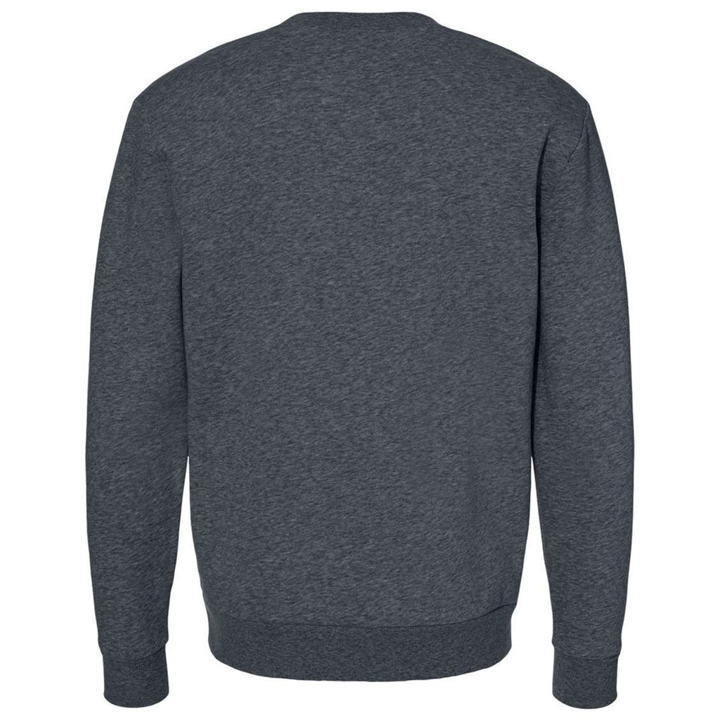 Alternative Apparel Men's Dark Heather Grey Eco-Cozy Fleece Sweatshirt