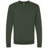 Alternative Apparel Men's Varsity Green Eco-Cozy Fleece Sweatshirt