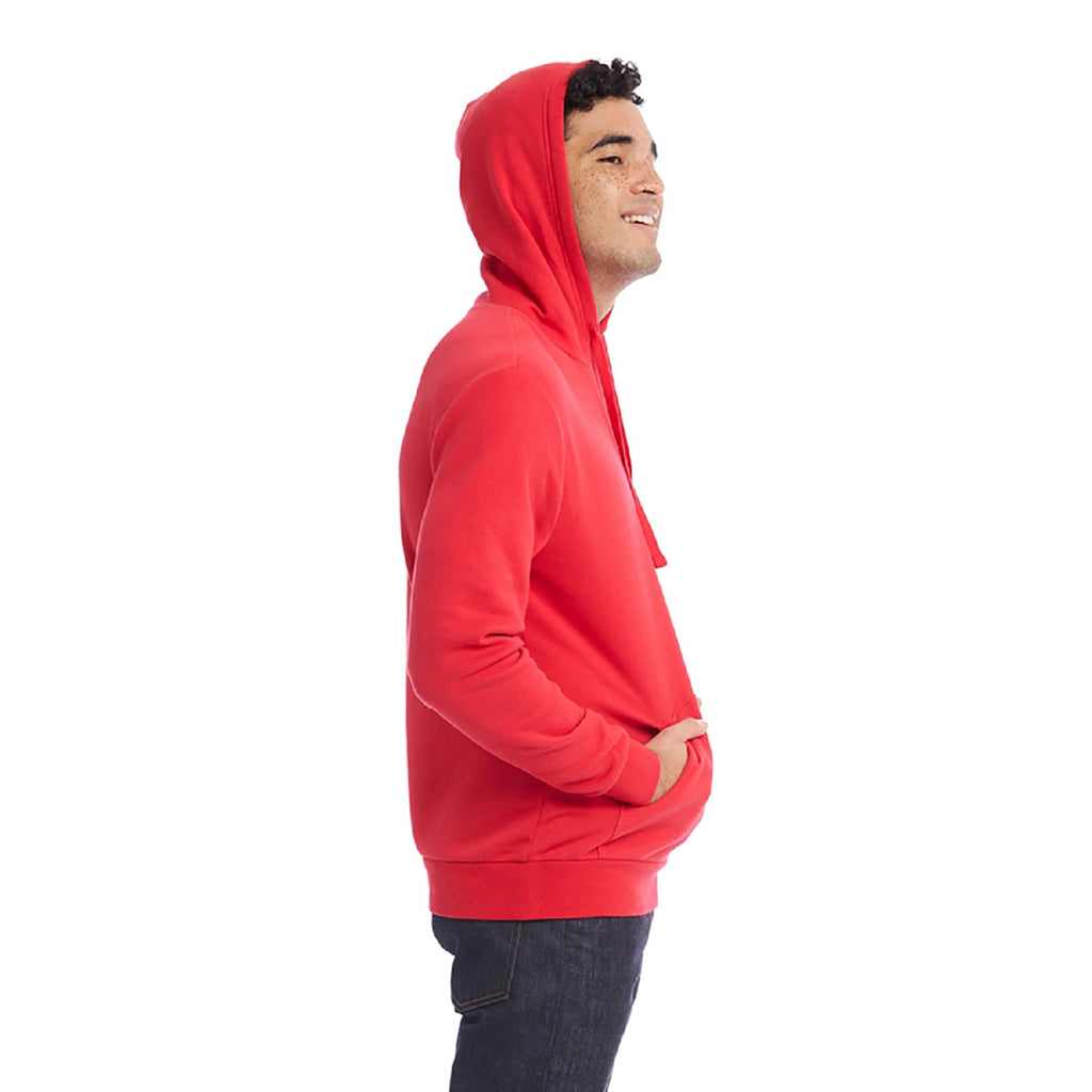 Alternative Apparel Unisex Apple Red Go-To Pullover Hooded Sweatshirt