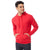 Alternative Apparel Men's Apple Red Eco Cozy Fleece Pullover Hooded Sweatshirt