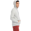Alternative Apparel Men's Heather Grey Eco Cozy Fleece Pullover Hooded Sweatshirt