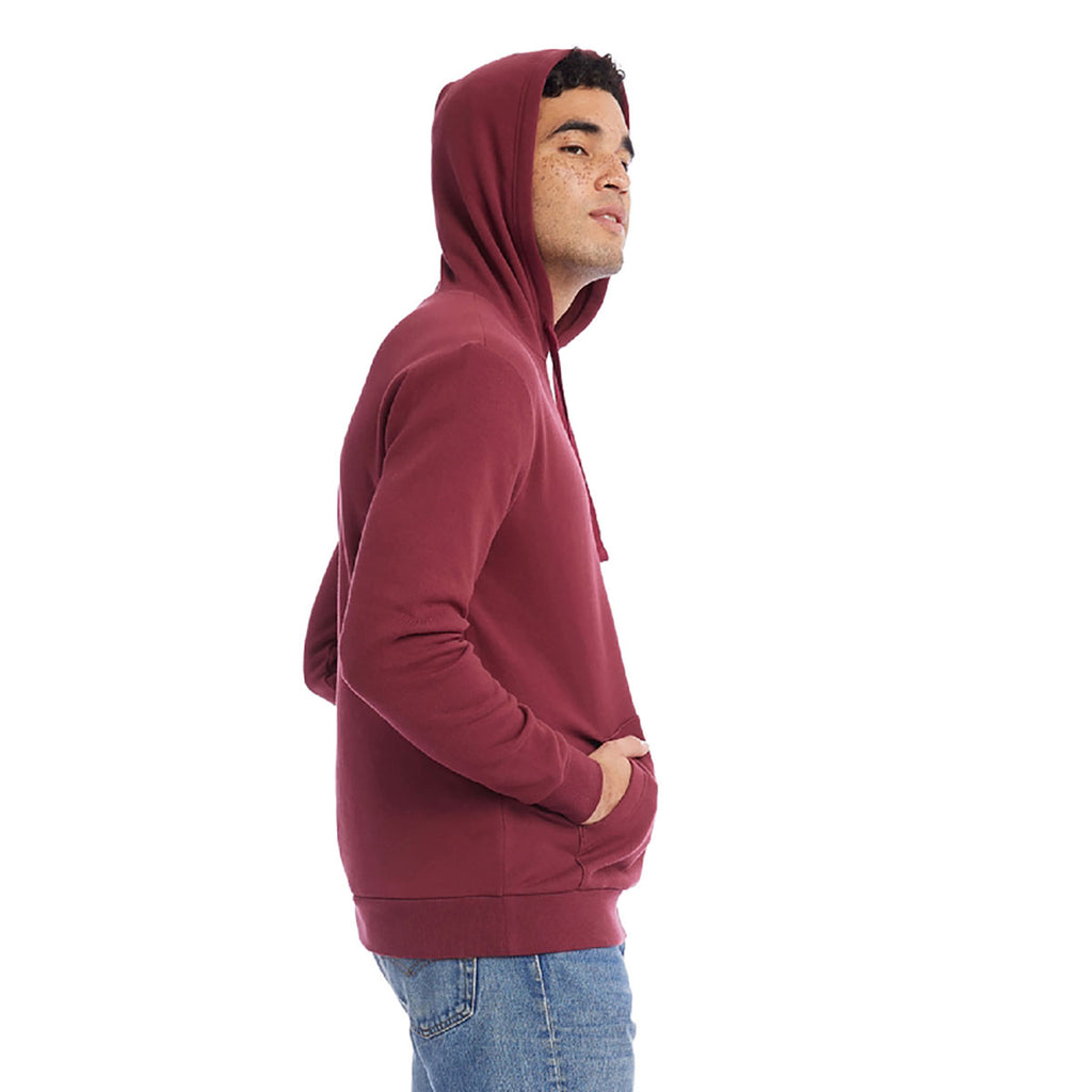 Alternative Apparel Unisex Currant Go-To Pullover Hooded Sweatshirt