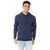 Alternative Apparel Men's Midnight Navy Eco Cozy Fleece Pullover Hooded Sweatshirt