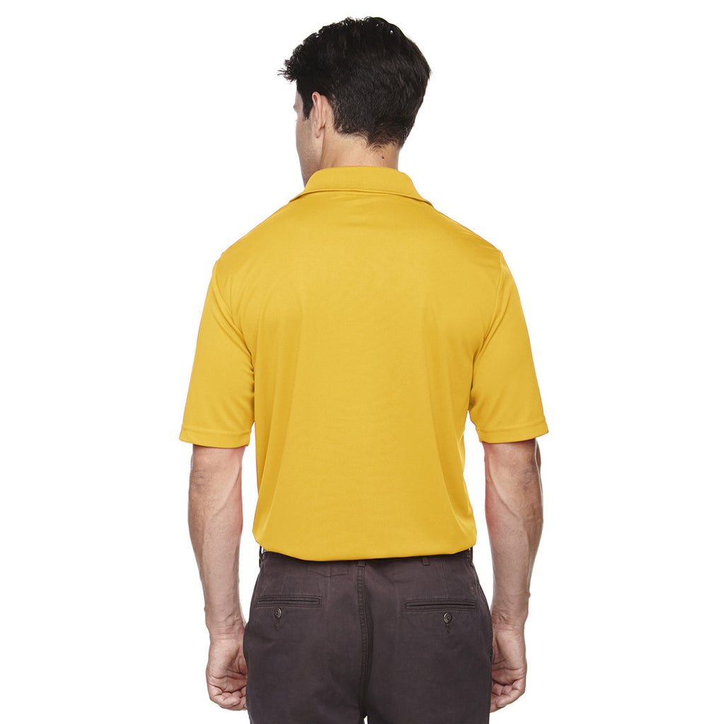 Core 365 Men's Campus Gold Origin Performance Pique Polo