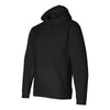 J. America Men's Black Premium Hooded Sweatshirt