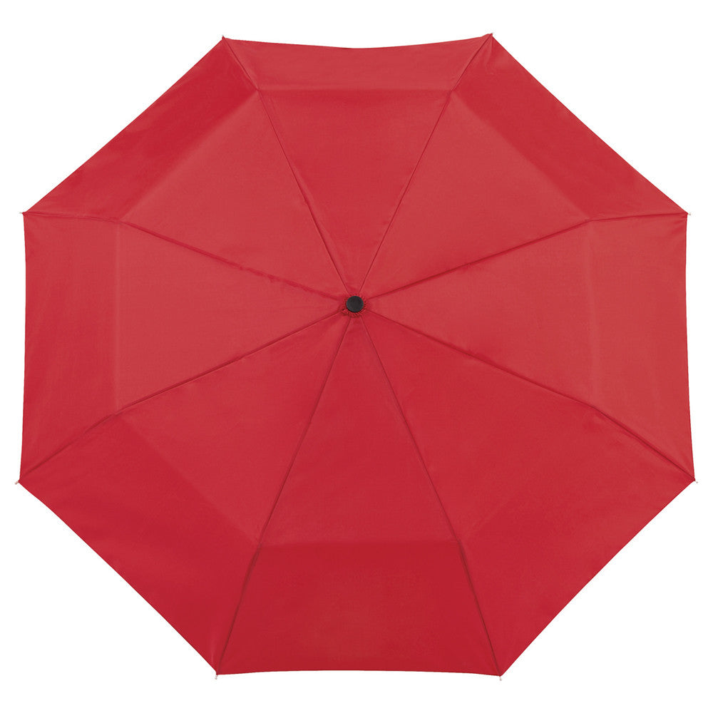 Totes Red 42" 3 Section Auto Open Umbrella