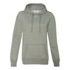 J. America Women's Oxford/Silver Glitter French Terry Hooded Pullover