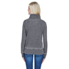 J. America Women's Dark Smoke Vintage Zen Fleece Cowl Neck Sweatshirt